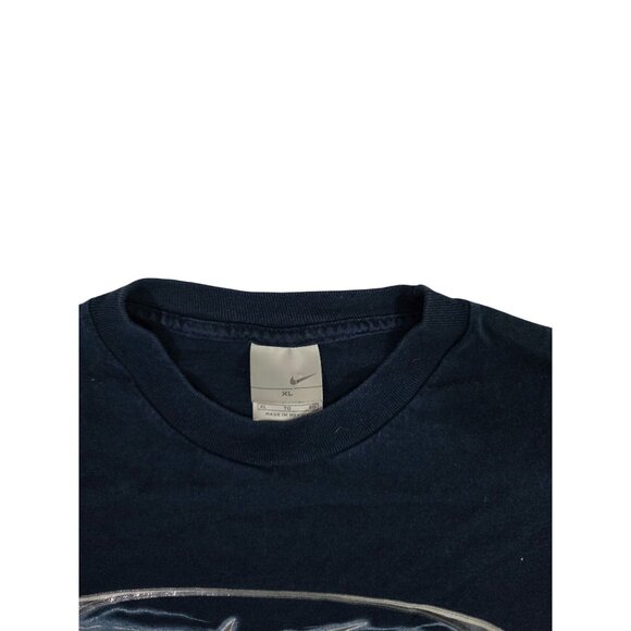 Vintage 90s Nike Central Y2K Nike Lightning Logo Tee Swoosh - Picture 5 of 5